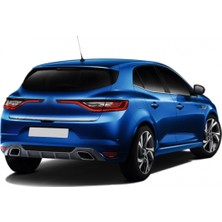 Ekinoks Renault Megane 4 Hb Krom Bagaj Alt Çıta (Formlu) 2016 ve Sonrası P.çelik