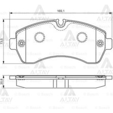 Fima Fren Balata Crafter 2006-2015 / Sprınter 06-11 Çift Teker ÖNBSH-0986495107  BSH-0986495107