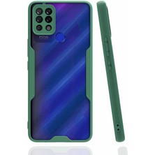 Caseart Tecno Pova Kılıf Kamera Korumalı Colorful Kapak - Yeşil