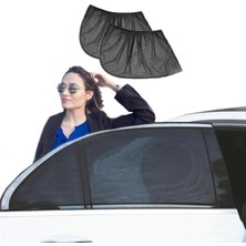 Ankaflex 2 Adet Araba Gölgelik Araç Yan Cam Güneşlik Oto Perde Güneşliği Anne Bebek Çocuk Arka Cam Emzirme Örtüsü