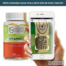 Nature's Supreme Gummies Vitamin C 60 Çiğnenebilir Form