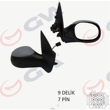 GVA Dış Dikiz Aynası Elektrikli Sağ P206 98 Astarlı VM-206EHPSR Gva 1043210