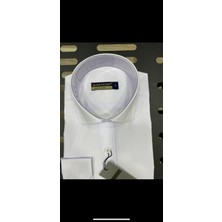 Benesse Slim Fit Dacron Beyaz Gömlek