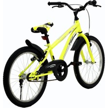 Belderia Tec Ares 20" Jant Vitessiz V-Vites Sarı Çocuk Bisikleti