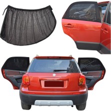 Markaflex 2 Adet Araç Güneşlik Araba Yan Cam Perdesi, Sineklik