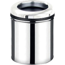 MaxiFlow Pratik Çemberli Krom Çöp Kovası 5 Lt