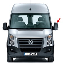 GVA Vw Volkswagen Crafter 2006-2016 Sol Dış Yan Dikiz Aynası Kapağı Üst Kapak 2E1857516A