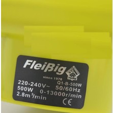 Fleibig 6 Kademeli Devir Ayarlı Hava Üfleme Kompresörü Bilgisayar Temizleme 500 Watt