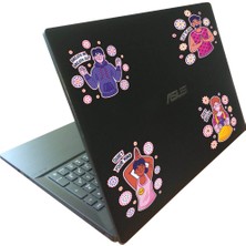 Steep Rock Design Meditasyon Etiket Seti / Laptop Notebook Kask Valiz Defter Sticker Seti