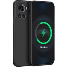 Microcase Oneplus Ace Matte Serisi Kamera Korumalı Silikon Tpu Kılıf - Siyah