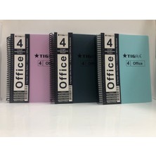 Tigra Defter Spiralli A4 Çizgili Ayraçlı 250 Yp  Tigra