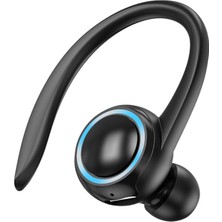 Kaifachagd Su Geçirmez Bluetooth Uyumlu 5.2 Spor Stereo Kulaklık - Siyah (Yurt Dışından)