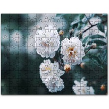 Cakapuzzle Koç Burcu Görseli Siyah Beyaz 120 Parça Puzzle Yapboz Mdf (Ahşap)