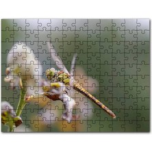 Cakapuzzle Perisi ve Buğday Başakları 120 Parça Puzzle Yapboz Mdf (Ahşap)