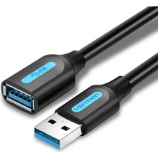 Vention USB 3.0 Uzatma Kablosu USB Uzatıcı Dişi Erkek 2 Metre Cbhbh