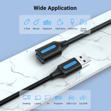 Vention USB 3.0 Uzatma Kablosu USB Uzatıcı Dişi Erkek 2 Metre Cbhbh