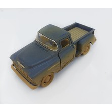 Kardelen Diecast Off-Road 1955 Chevy Stepside Pick-Up Çek Bırak 1/32 Die Cast Model Araç