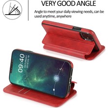 Zsunsky Shop iPhone 11 Için Deri Telefon Kılıfı - Kırmızı (Yurt Dışından)