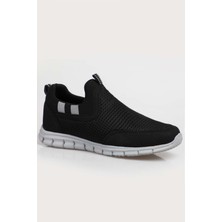 Freemax Unisex Ortopedik Konforlu Yürüyüş Spor Sneaker Ayakkabı Siyah Buz