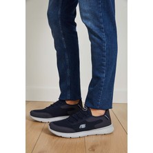 Freemax Unisex Ortopedik Konforlu Yürüyüş Spor Sneaker Ayakkabı Lacivert Buz