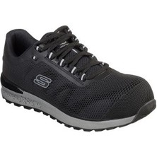 Skechers Erkek Bragoo Kompozit Burunlu Siyah S1P Src Esd Rahat Spor Iş Ayakkabısı-43