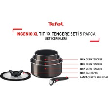 Tefal L15095 Ingenio Titanyum 1X XL Tencere Seti 5 Parça - 2100125533
