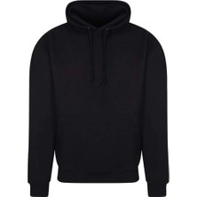 Wio Uniform Pamuklu Kapüşonlu Sweat, Hemşire Sweat - Unisex,siyah