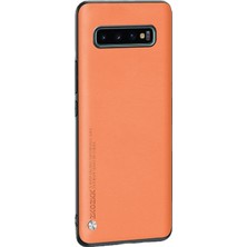 Shinee Samsung S10 Için Telefon Kılıfı - Turuncu (Yurt Dışından)