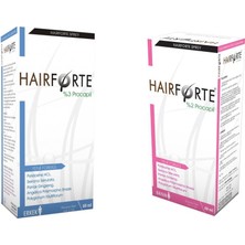 Hairforte Sprey Bay - Bayan 60 Ml 2'Li  Paket