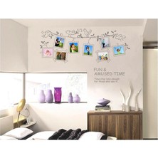 Crystal Kids Fotoğraf Resim Çerçeveli Ev Dekorasyonu Duvar Sticker Hediyelik Duvar Dekor