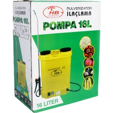 Hb Garden Tools Hb Akülü Şarjlı Sırt Pompası 16 Litre