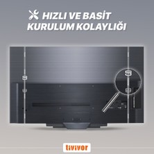 Tivivor Samsung 49M6399 Curved Tv Ekran Koruyucu / Ekran Koruma Paneli