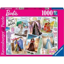 Ravensburger 1000 Parça Puzzle Barbie Ülkeler 165025