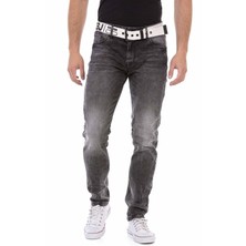 Cipo & Baxx CD712 Antrasit Slim Erkek Jeans