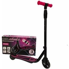 Cool Wheels 5+ Işıklı Scooter Pembe