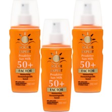 Solar Expert Vücut Güneş Kremi Spf 50+ 3'lü Avantaj Paketi