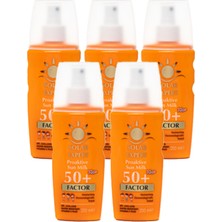 Solar Expert Vücut Güneş Kremi Kids Spf 50+ 5'li Avantaj Paketi