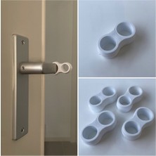 Frater Home Seramik Beyaz Kapı ve Pencere Stoperi 9'lu