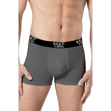 Anıt 12 Adet Füme Renk Likralı Modal Boxer