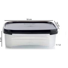 Tupperware Oval Modüler 1.1 Lt Kuru Gıda Saklama Kabı Hsgl