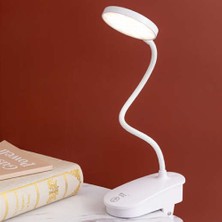 Wlue Şarjlı Dokunmatik LED Çalışma Okuma Işığı Masa Lambası Ayarlanabilir Renk Tonu ve Parlaklık