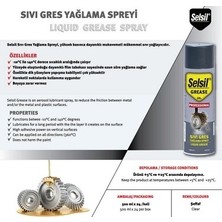 Selsil Sıvı Gres Yağlama Spreyi 500 ml