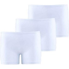 Essential 3'lü Beyaz Boxer 1571