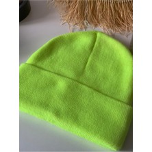 Eleven Markets Neon Yeşil Bere