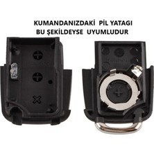 MK3 Volkswagen Vw Golf Polo Jetta Bora Passat Transporter Logolu Dönüşüm Çevirici Anahtar Kumanda Kabı Dnüşüm Vw