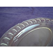 Hasyılmaz Oval Cam Salata Servis Tabağı  28X18 cm