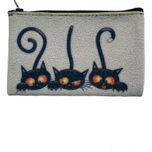 Akal Store Bez Baskılı Bozuk Para Cüzdan