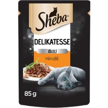 Sheba 24 Adet Hindili Yaş Pouch Kedi Maması