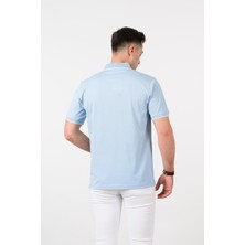 Nehir By Faruk Ülker Polo Yaka Çıt Çıtlı Lacost Kumaş Pamuklu Erkek T-Shirt