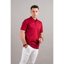 Nehir By Faruk Ülker Polo Yaka Çıt Çıtlı Merserize Süperfine Cotton Erkek T-Shirt